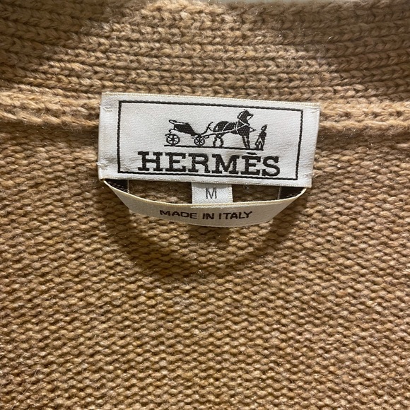 Authentic Hermes men’s cardigan sweater M - Picture 2 of 5